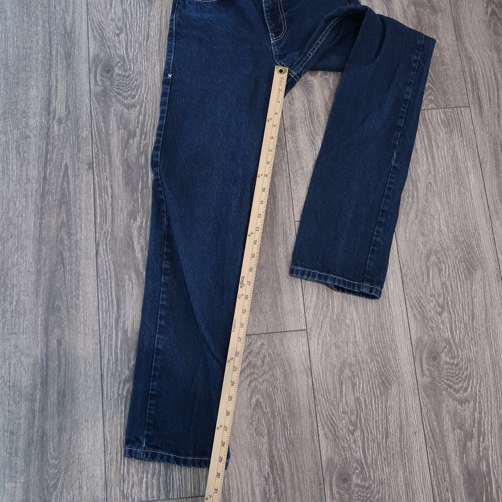 ASOS Collusion Womens 005 Straight Jeans Denim Blue Pants 26 - Picture 10 of 17